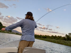 Fly fishing on the Green River