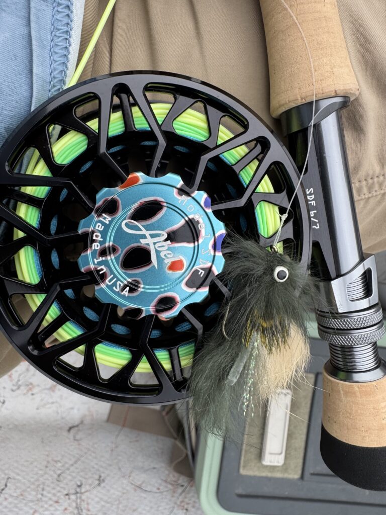 Sage R8 and Abel SDF are great tools for streamer fishing.